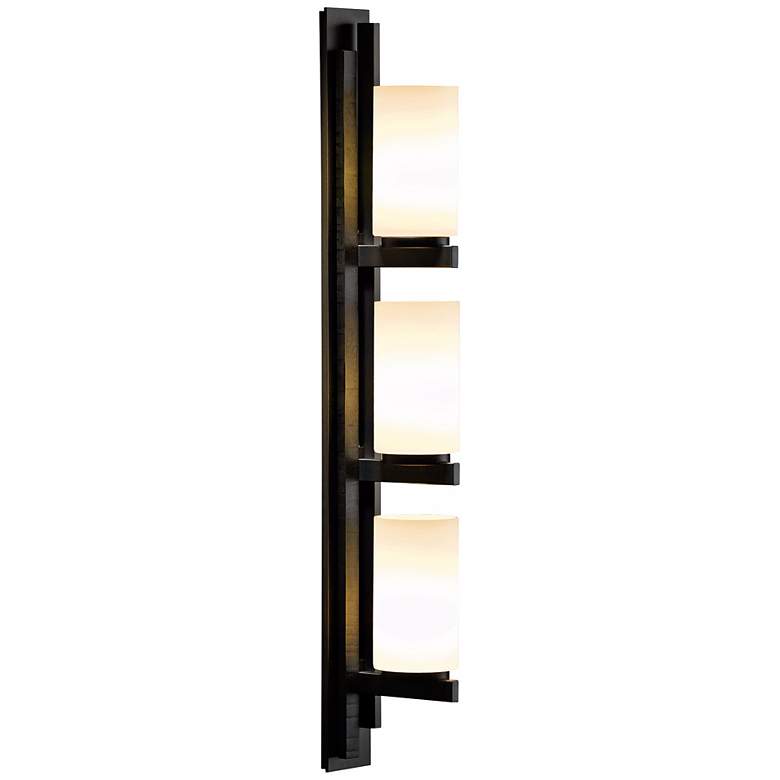 Image 1 Hubbardton Forge Ondrian Vertical Right Bath Wall Sconce