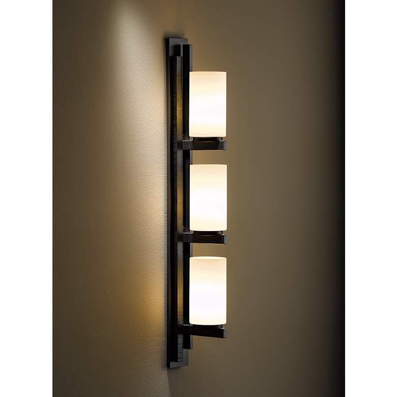 Hubbardton Forge Ondrian Vertical Right Bath Wall Sconce more views