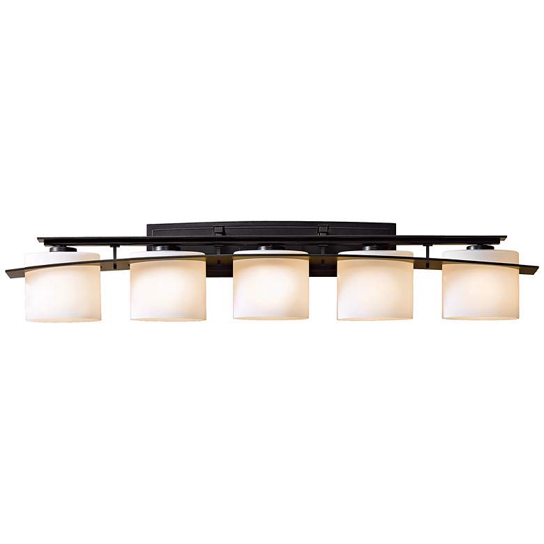 Image 1 Hubbardton Forge Opal Glass 42" Wide Bath Light