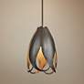 1_Hubbardton Forge Pental 8 1/4" Wide Dark Smoke Mini Pendant