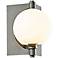 Hubbardton Forge Pluto 8 3/4" High Smoke Outdoor Wall Light