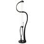 Hubbardton Forge Pulse 62 1/4" Bronze and Clear Glass Floor Lamp