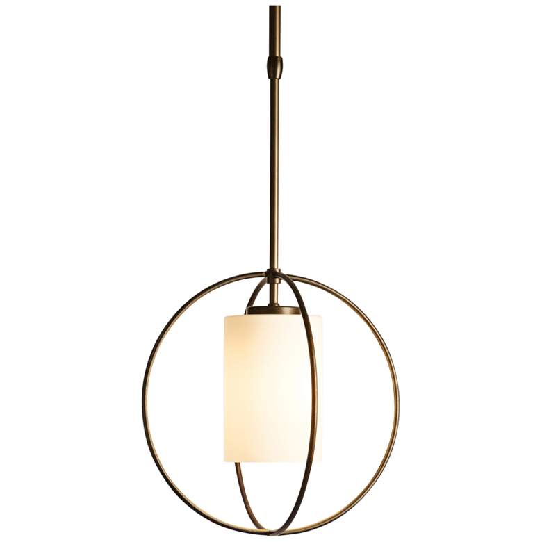 Image 2 Hubbardton Forge Rhythm 11 1/4"W Dark Smoke Mini Pendant