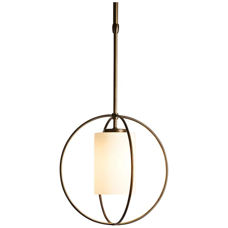 Image 2 Hubbardton Forge Rhythm 11 1/4 inchW Dark Smoke Mini Pendant