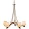 Hubbardton Forge Ribbon Collection 28 3/4" Wide Chandelier