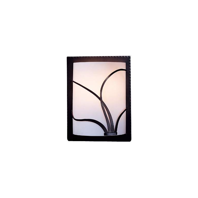 Image 1 Hubbardton Forge Right Face Reed Sconce