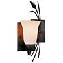 Hubbardton Forge Right Side Leaf and Stem Wall Sconce in scene