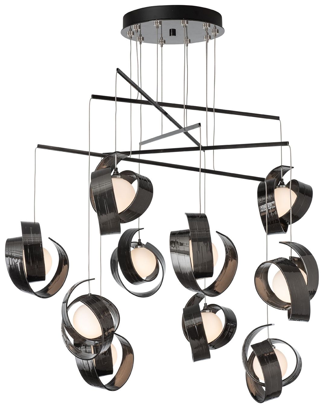 Hubbardton Forge Riza Black Collection