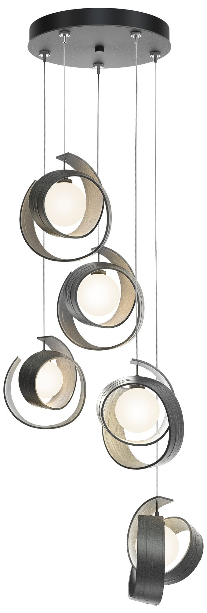 Hubbardton Forge Riza Gray Collection