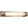 Hubbardton Forge Rook Gold 24" Wide Opal Glass Bath Light