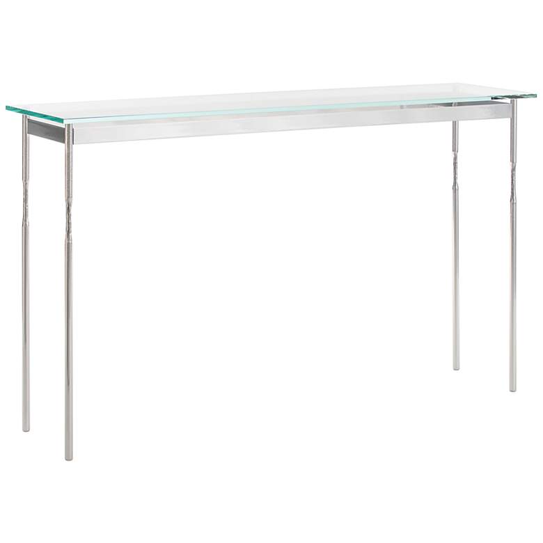 Image 1 Hubbardton Forge Senza 54 inch Wide Sterling Console Table