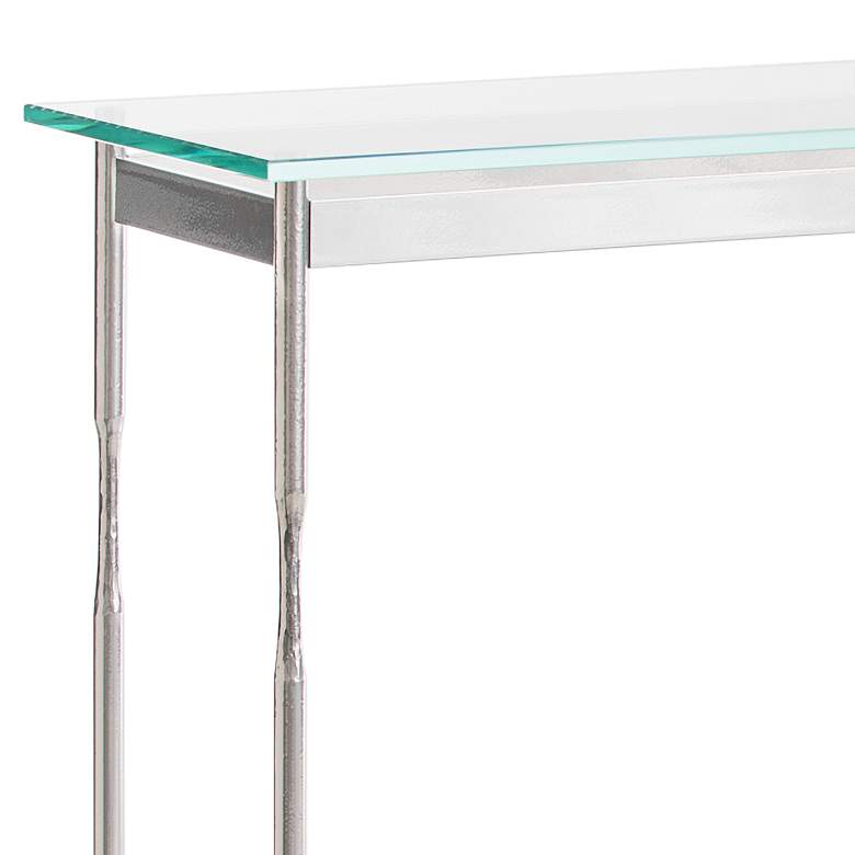 Image 2 Hubbardton Forge Senza 54" Wide Sterling Console Table more views