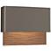 Hubbardton Forge Stratum Dark Sky LED Outdoor Sconce Smoke - Bronze