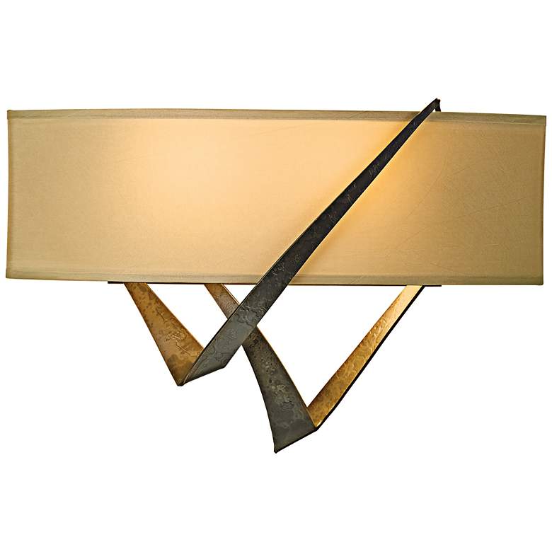 Image 1 Hubbardton Forge Stream 10 1/4 inch High Wall Sconce