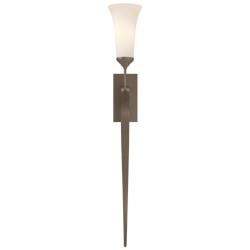 Hubbardton Forge Sweeping Taper 29" High Bronze Wall Sconce