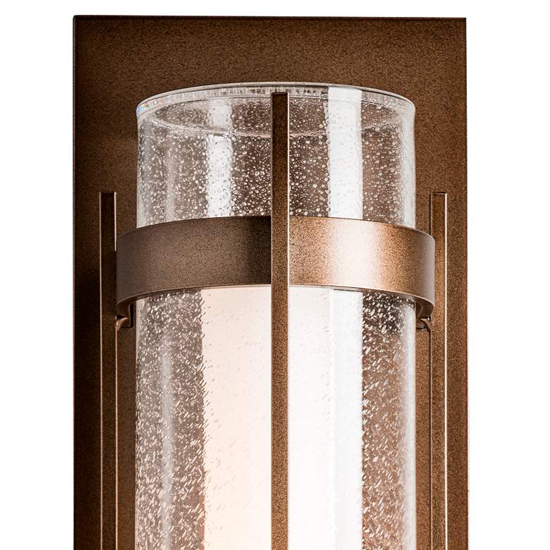 Image 2 Hubbardton Forge Torch 20 3/4"H Bronze Outdoor Wall Light more views