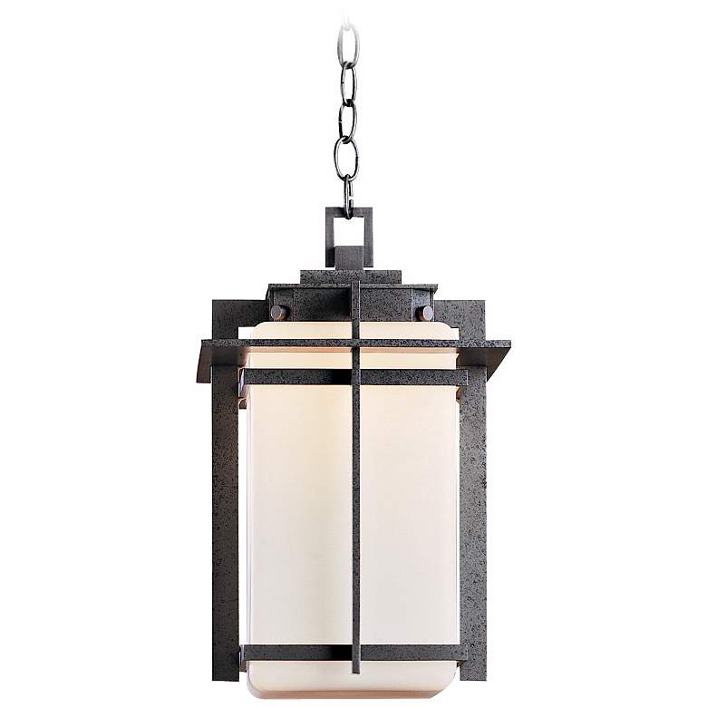 Image 1 Hubbardton Forge Tourou 16 3/4" High Outdoor Hanging Light