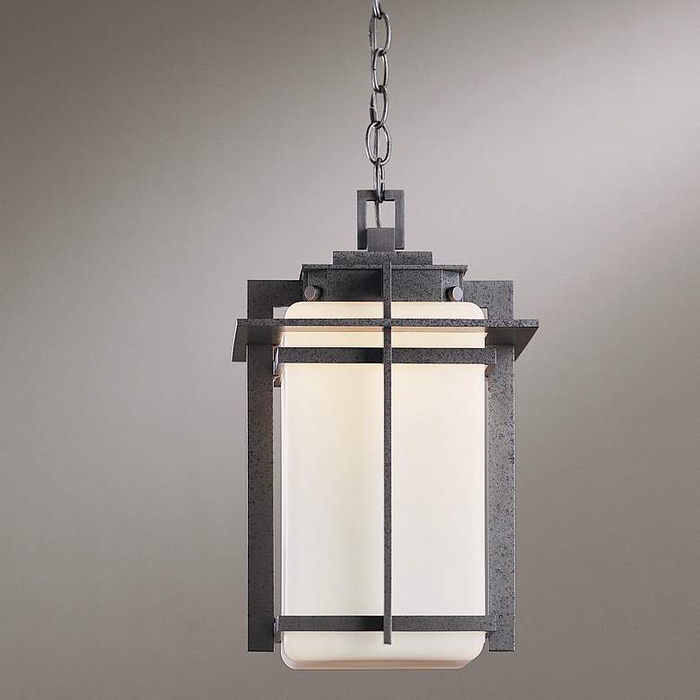 Image 2 Hubbardton Forge Tourou 16 3/4 inch High Outdoor Hanging Light more views