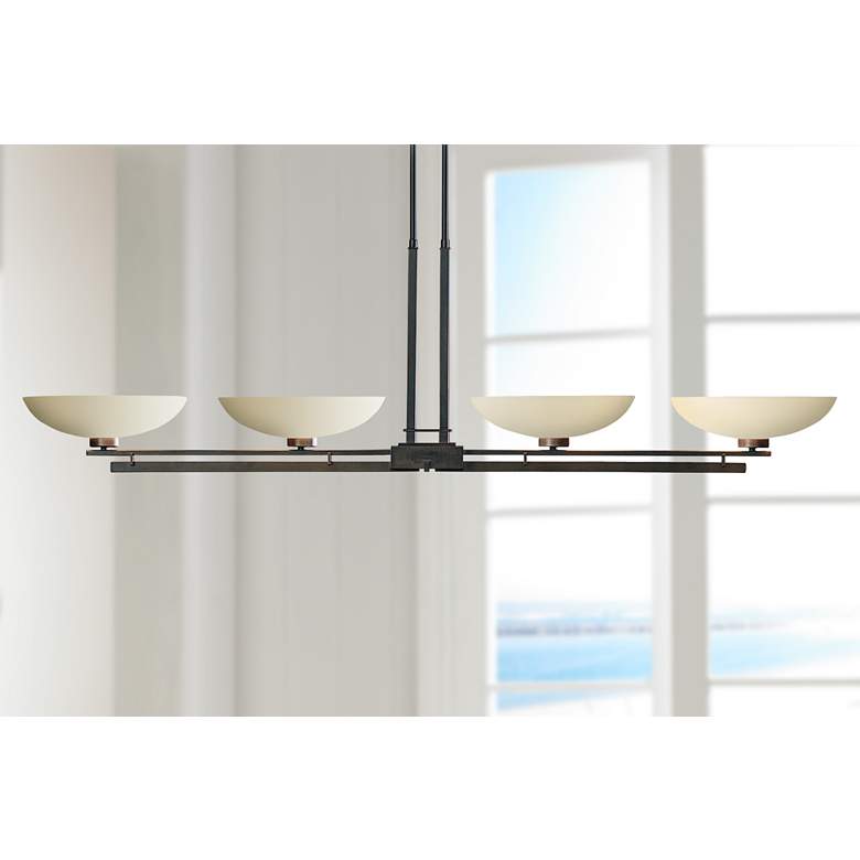 Image 1 Hubbardton Forge Trestle 4-Light Pendant Chandelier