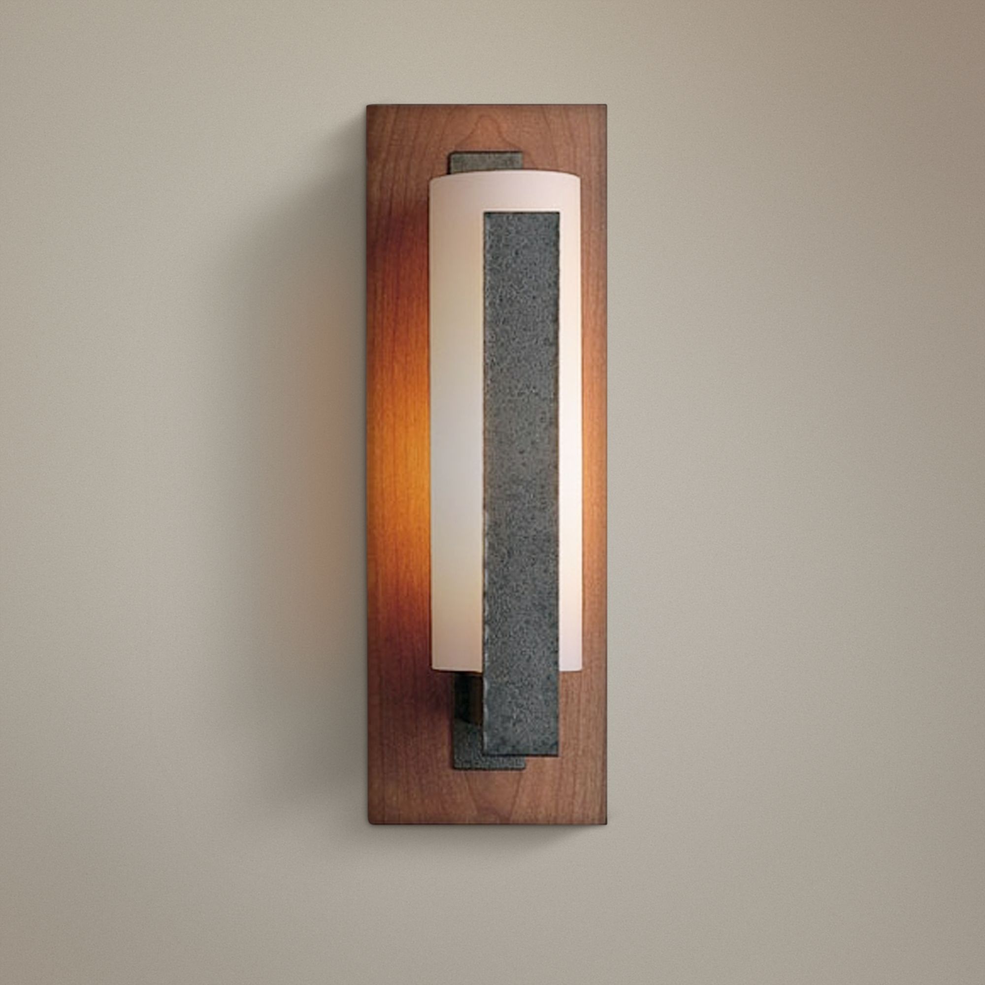 Hubbardton Forge Vertical Bar Natural Iron Collection