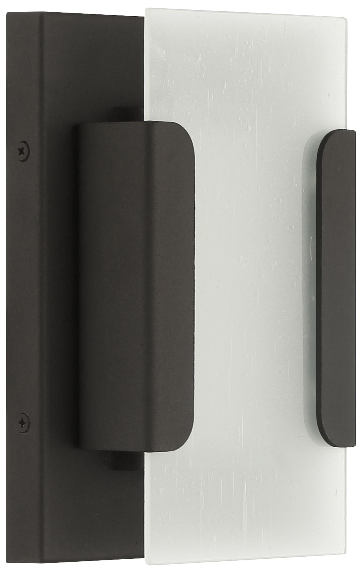 Hubert 8" High Bronze LED Outdoor Wall Light