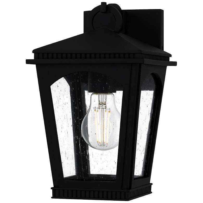 Image 1 Huck 1-Light Earth Black Outdoor Wall Lantern