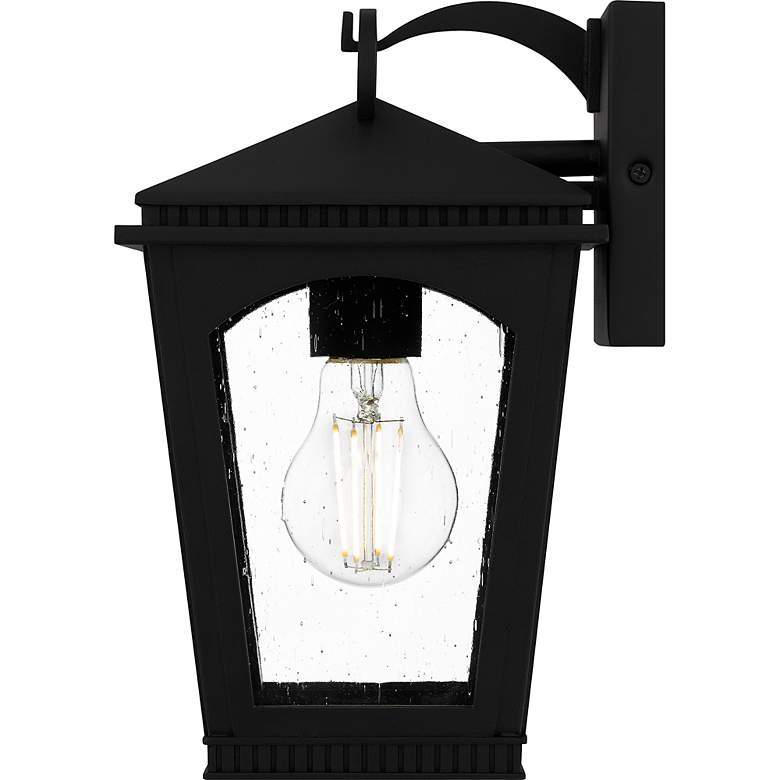 Image 4 Huck 1-Light Earth Black Outdoor Wall Lantern more views