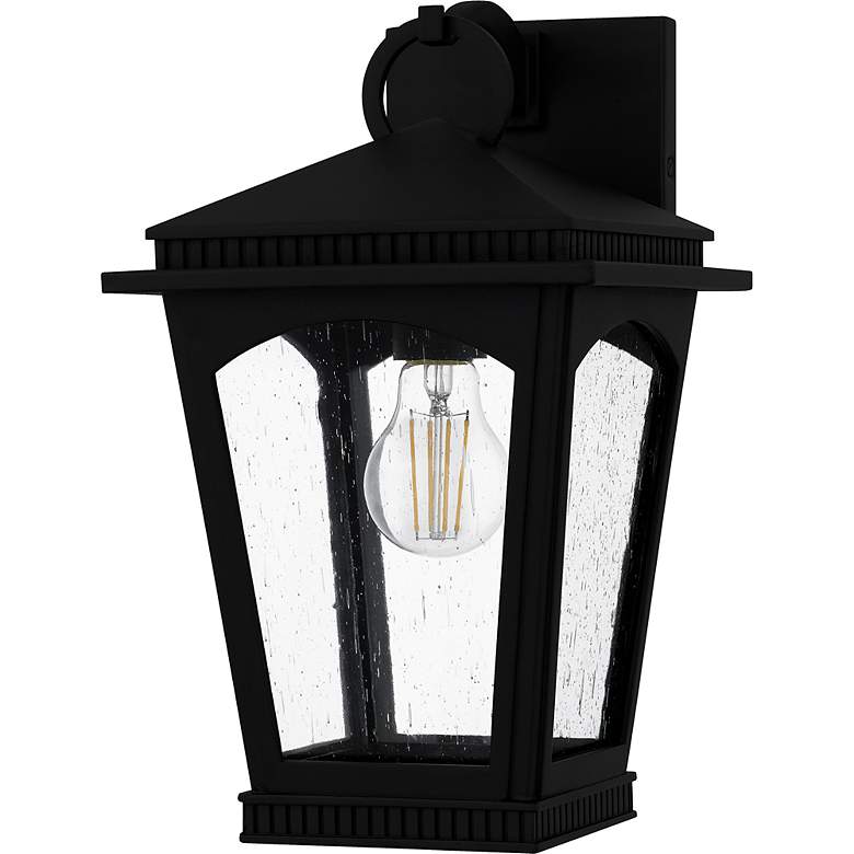Image 2 Huck 1-Light Earth Black Outdoor Wall Lantern more views