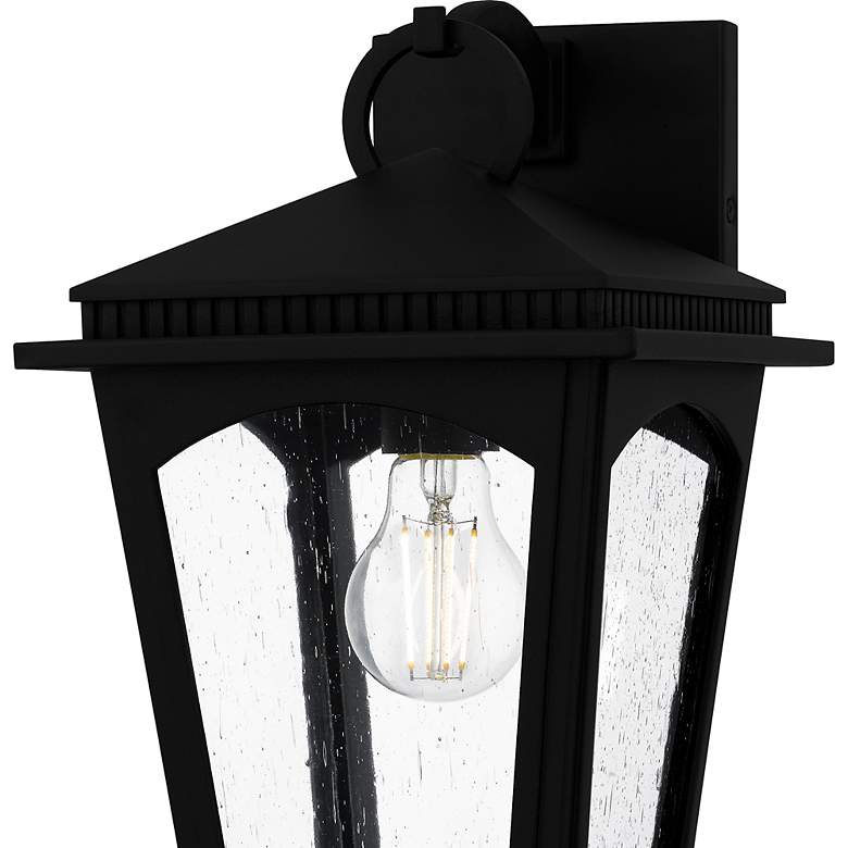Image 5 Huck 1-Light Earth Black Outdoor Wall Lantern more views