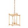 Thumbnail2 of Huck 4 Light Gold Leaf Medium Lantern more views