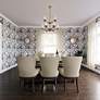 6_Huderson 29" Wide Modern Gold 9-Light Chandelier more views