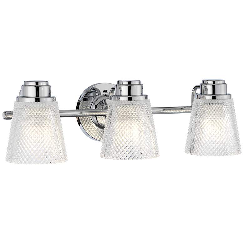 Image 1 Hudson 3 Light Bath Light in Polished Chrome