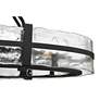 4_Hudson 48" Wide Matte Black 10-Light Linear Chandelier more views
