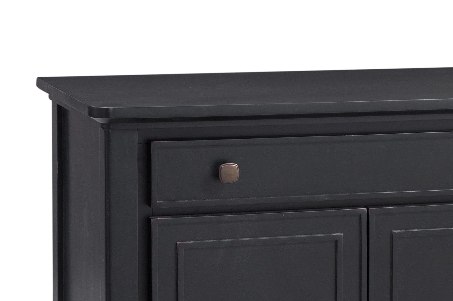Image 3 Hudson 66" Long Black Server more views