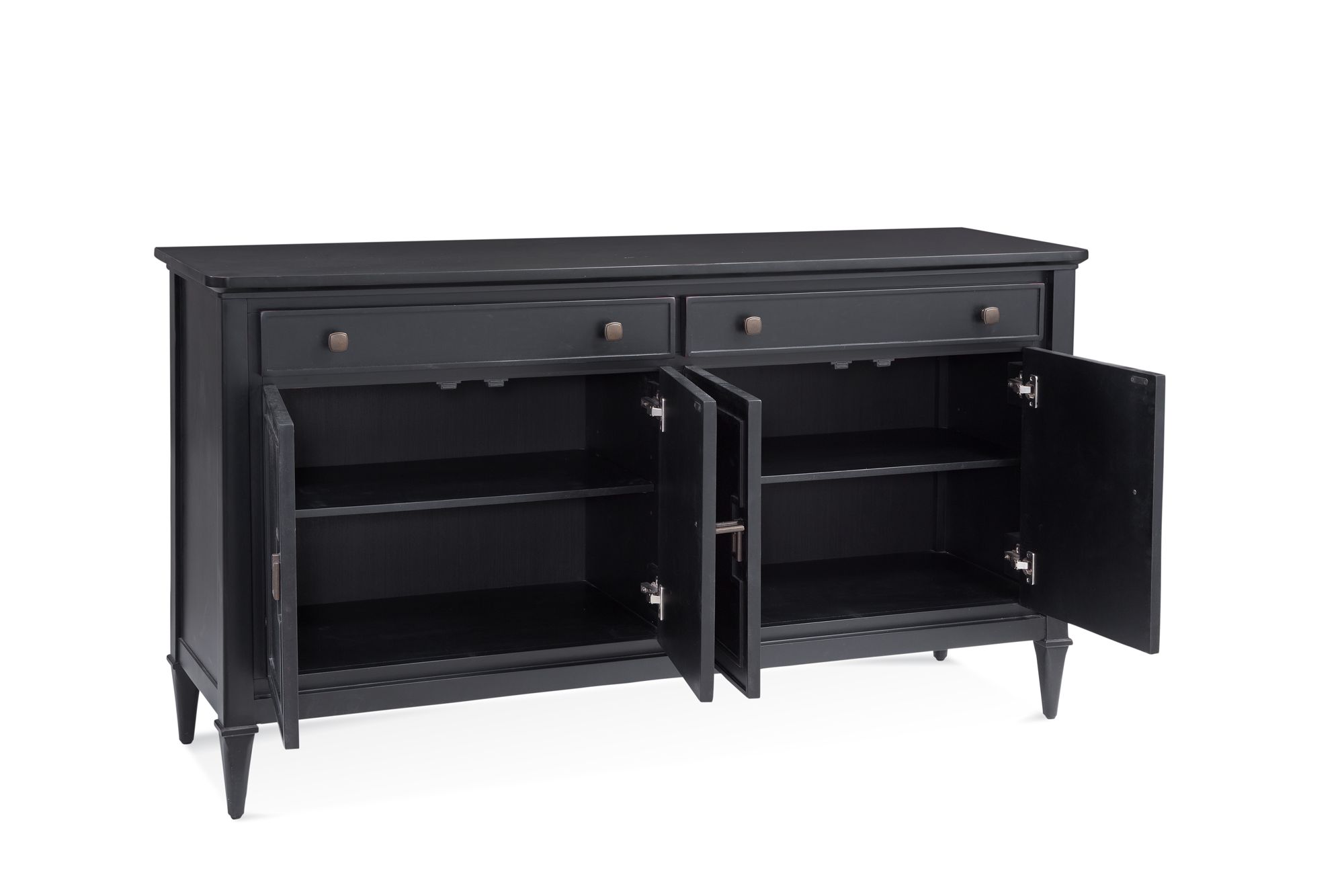 Image 4 Hudson 66" Long Black Server more views
