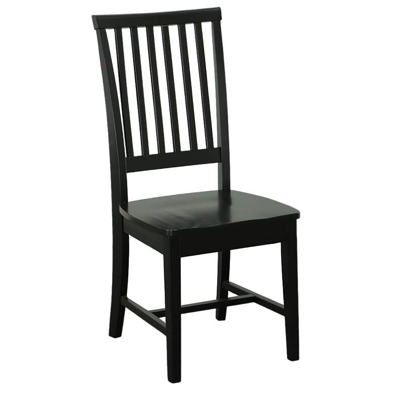 Image 1 Hudson Antique Black Dining Chair
