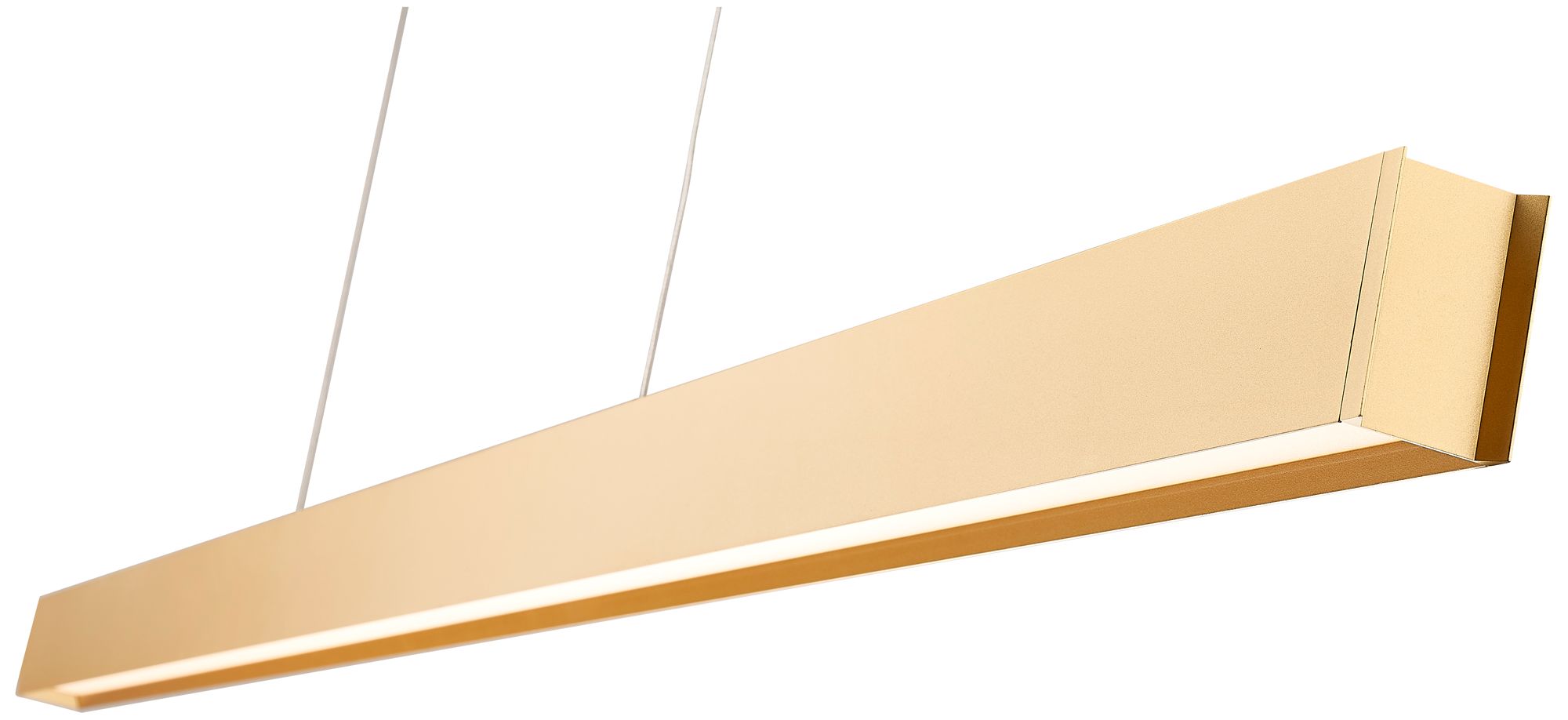 Image 6 Hudson by Z-Lite 72 inch Gold 1 Light Linear Chandelier more views