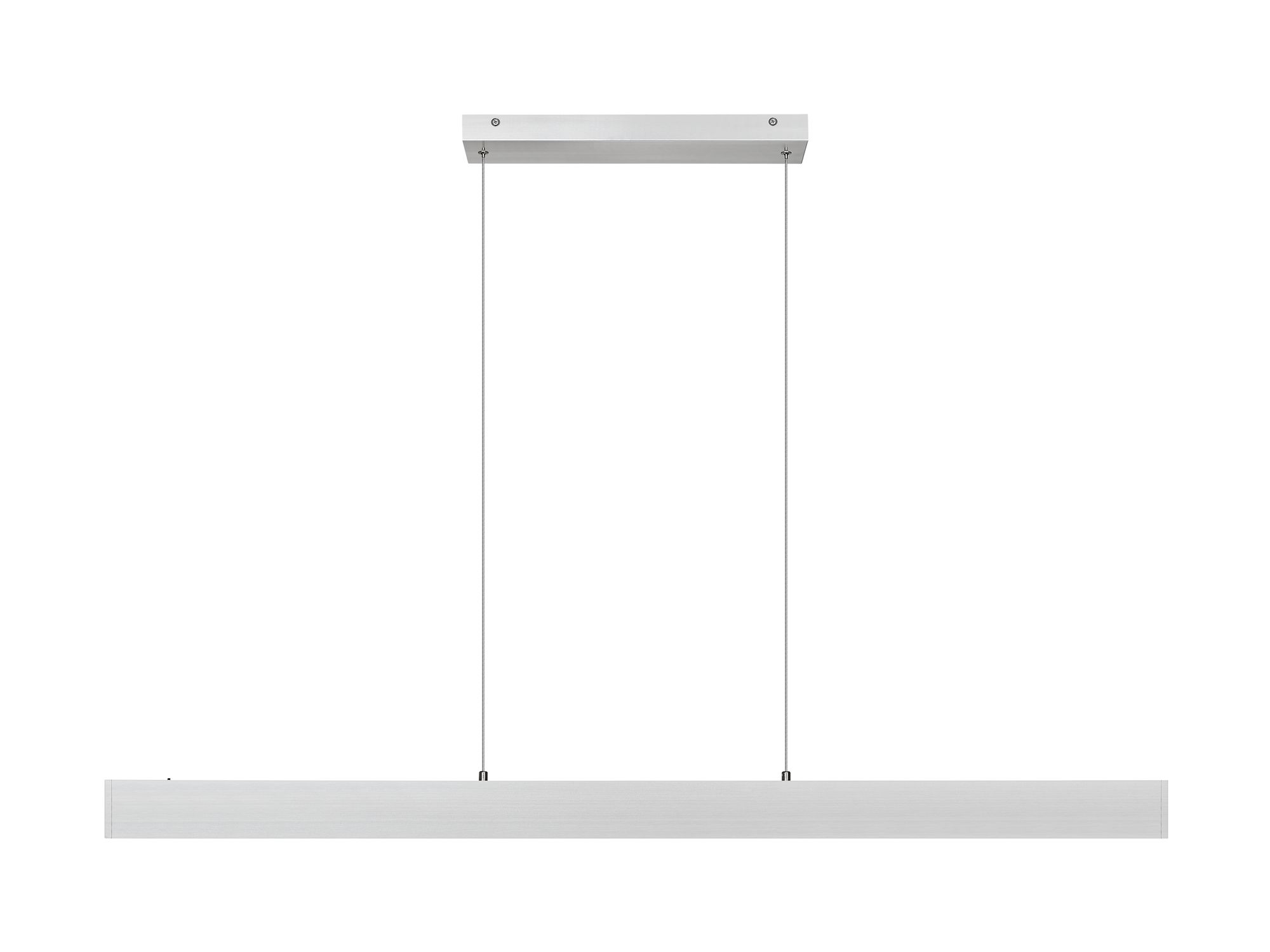 Image 4 Hudson by Z-Lite Brushed Nickel 55 inch 1 Light Linear LED Chandelier more views