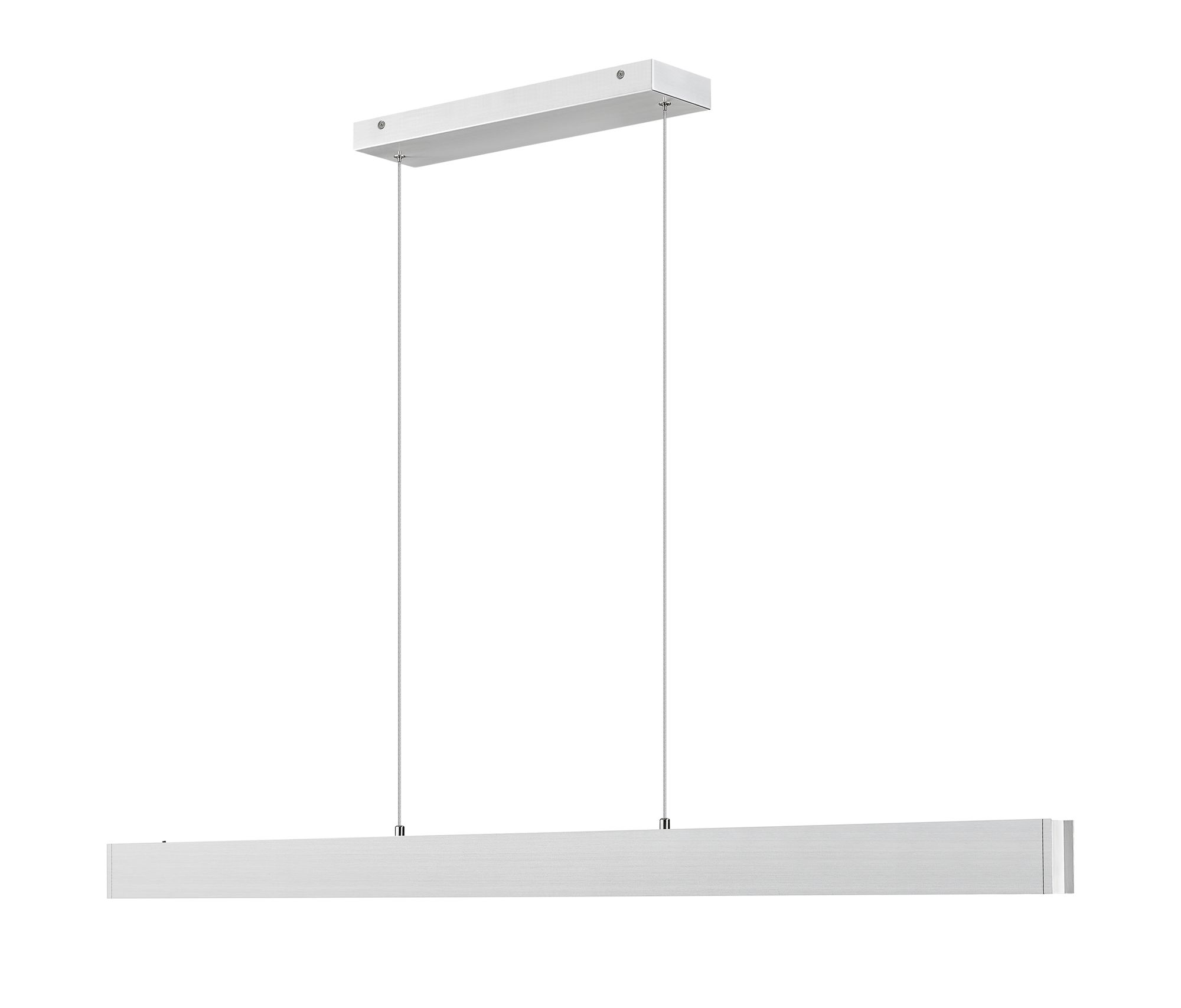 Image 5 Hudson by Z-Lite Brushed Nickel 55 inch 1 Light Linear LED Chandelier more views