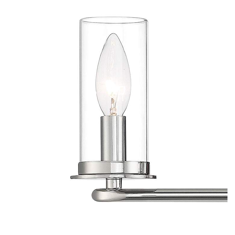 Image 3 Hudson Heights 18" Wide Polished Nickel 3-Light Bath Light more views