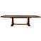 Hudson Rustic Java Extension Dining Table