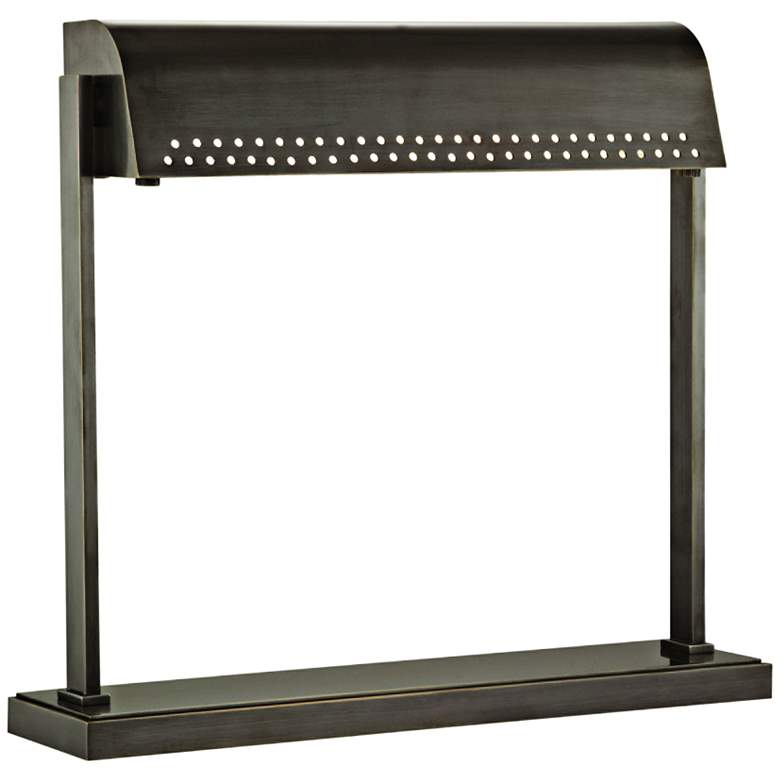Image 1 Hudson Valley 15 1/2"H Garfield Bronze LED Accent Table Lamp