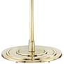3_Hudson Valley 57" High Signature No.1 Aged Brass Swing Arm Floor Lamp more views