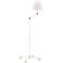 Hudson Valley 59 1/2" High Classic No.1 White Metal Floor Lamp