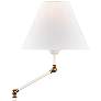 Hudson Valley 59 1/2" High Classic No.1 White Metal Floor Lamp