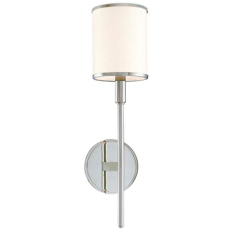 Image 1 Hudson Valley Aberdeen Polished Nickel Wall Sconce