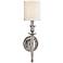 Hudson Valley Abington 18"H Polished Nickel Wall Sconce