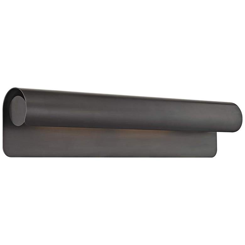 Image 1 Hudson Valley Accord 25" Wide Old Bronze Wall Sconce