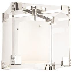 Hudson Valley Achilles 13&quot;W Polished Nickel Ceiling Light