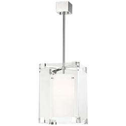 Hudson Valley Achilles 13&quot;W Polished Nickel Pendant Light